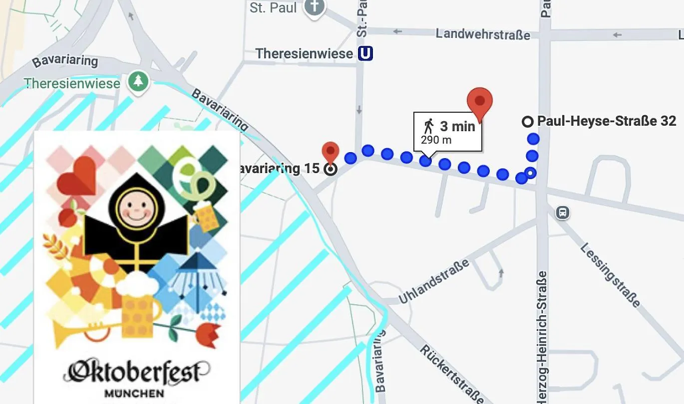 Appartement Charming Apt 3-Min Walk To Oktoberfest à Munich